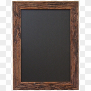 Chalkboard, Wood, 36x46cm, Brown - Picture Frame Clipart