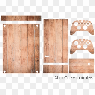 Wooden Texture Xbox Skin Sticker - Plank Clipart