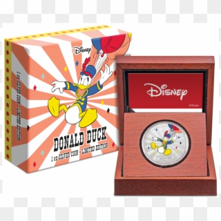 Silver Numis Disney Donald Duck Retro Carnival 2019 - Disney Store Clipart