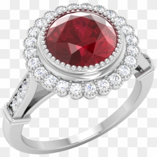 Star Ruby Stone Png Image Background - Pre-engagement Ring Clipart