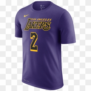 Nike Nba Lonzo Ball Los Angeles Lakers Dry Tee - Kyle Kuzma Shirt Clipart