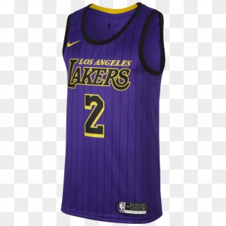 Nike Nba Los Angeles Lakers Lonzo Ball Swingman Jersey - Los Angeles Lakers Clipart
