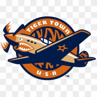 Flying Tigers Baseball Logo Clipart