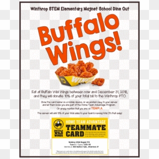 Click Here To Download The Flyer - Buffalo Wild Wings Clipart