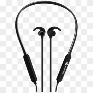 Sport Bluetooth Stereo Headset Black - Headphones Clipart