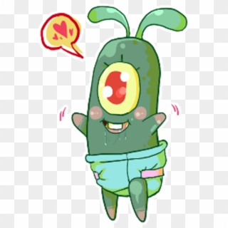 Plankton Sticker - Baby Plankton Clipart
