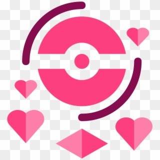 Heart Icons Rpg - Pokestop Icon Clipart