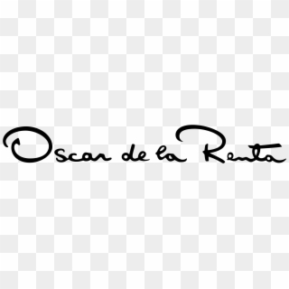 Oscar De La Renta Logo Black And White - Rosamor Oscar Dela Renta Clipart