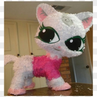 Custom Kittie Pinata In Houston Texas - Cat Pinata Clipart
