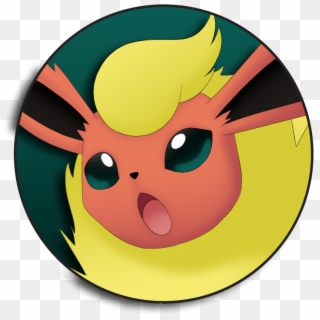 Home / Pin Back Buttons / Pokemon / Flareon Pin Back - Button Png Pokemon Clipart
