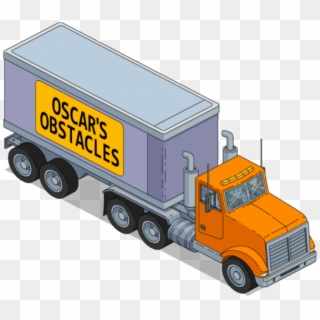 Tapped Out Oscar's Obstacles Truck - Simpsons Tapped Out Vehicles Clipart