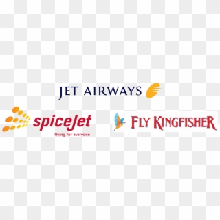 Airlines Jet Airways Spicejet Kingfisher - Spicejet Logo Png Clipart