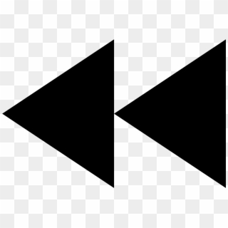 Octicons Playback Rewind - Backward Icon Png Clipart