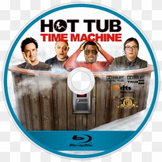 Hot Tub Time Machine Bluray Disc Image - Hot Tub Time Machine Joke Clipart