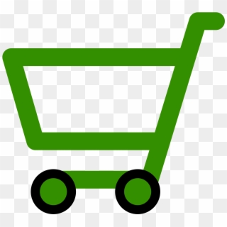 Online Shopping Cart Logo Png - Shopping Cart Icon Green Clipart