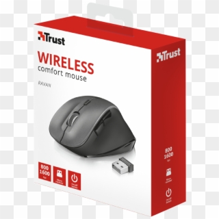 Ravan Wireless Mouse - Trust 22878 Clipart