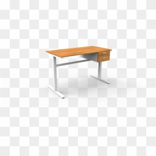 Mosey Single Desk With Drawers - End Table Clipart