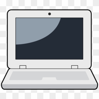 Macbook Clipart Back Laptop - Cartoon Laptop Clipart - Png Download