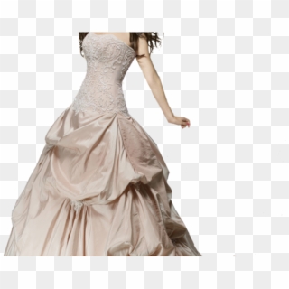 Saree Clipart Transparent - Selena Gomez Wedding Dress - Png Download