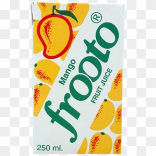 Frooto Mango Juice 250ml Frooto Mango Juice 250ml - Frooto Juice Png Clipart