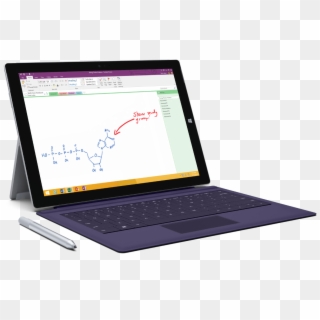 Surface For Education - One Note Laptop Clipart