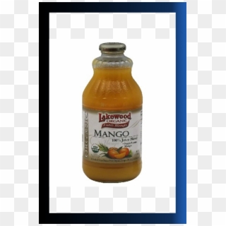 Lakewood Organic Mango Juice, 32 Ounce 12 Per Case - Bottle Clipart