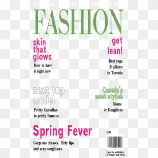 Cover Magazine Png - Magazine Cover Design Png Clipart