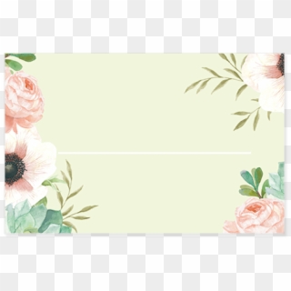 Invitation Mariage Personnalise Fleurs Pink Mint Bouquet - Garden Roses Clipart