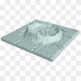 Tilescape™ Dungeons Crater Tile - Serving Tray Clipart