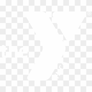 Ymca Logo Black And White - Transparent White Ymca Logo Clipart