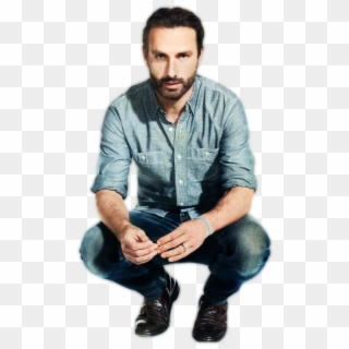 Andrew Lincoln Png - Rick The Walking Dead Sexy Clipart