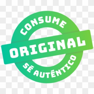 Consume Original, Sé Auténtico - Logo De Producto Original Clipart