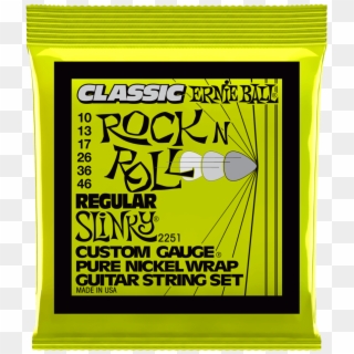 Slinky Classic Rock N Roll Pure Nickel Wrap Electric - Poster Clipart