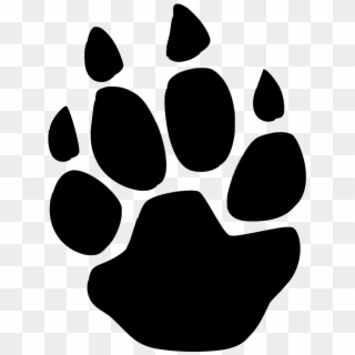 Download Png - Wolf Paw Print Clipart