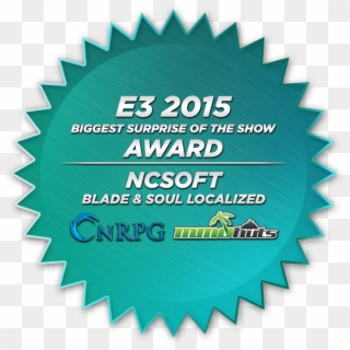 E3 2015 Best In Show Coop Awards - Online Clipart