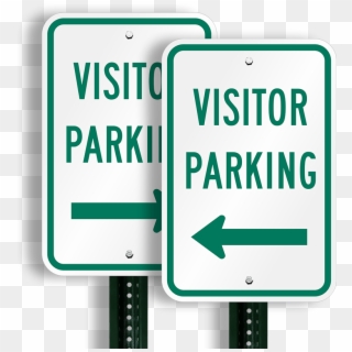 Visitor Parking Sign - Parking Sign Clipart