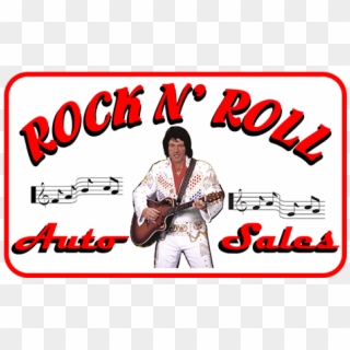 Rock 'n Roll Auto Sales - Poster Clipart