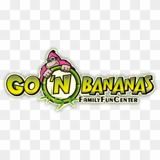 Go 'n Bananas Family Fun Center - Go N Bananas Logo Clipart