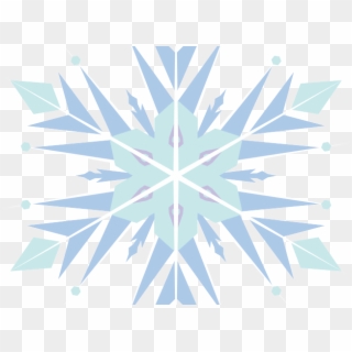 Drawn Snowflake Frozen Disney - Elsa's Snowflake Clipart