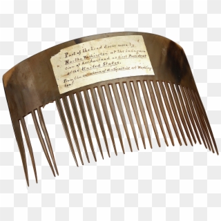 Martha Washington's Hair Comb Clipart