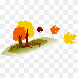 File - Design-fall - Down Down Yellow And Brown The Leaves Clipart
