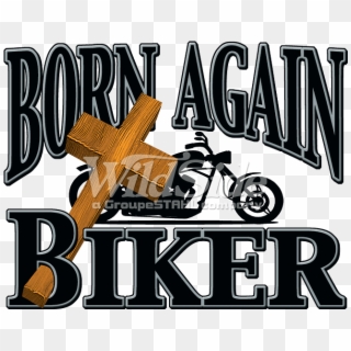 Born Again Biker - Poster Clipart