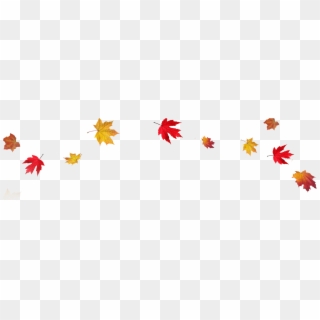 Leaf Falling Png - Transparent Fall Leaves Background Clipart