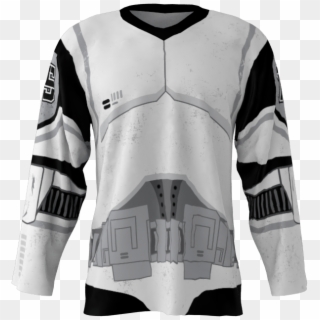 Storm Troopers Custom Hockey Jersey - Cardigan Clipart