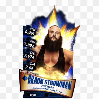 Braunstrowman S3 14 Wrestlemania33 - Wwe Supercard Wrestlemania 33 Undertaker Clipart