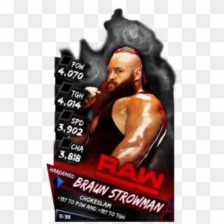 Wrestlemania Supercard Braunstrowman R10 Summerslam - Roman Reigns Wwe Supercard Clipart