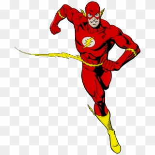 The Flash Character Lensed Emblem - Flash Cartoon Clipart