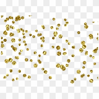 Gold Confetti Border Png Png Library Stock Clipart
