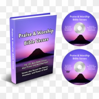 Praise And Worship Bible Verses - Cd Clipart