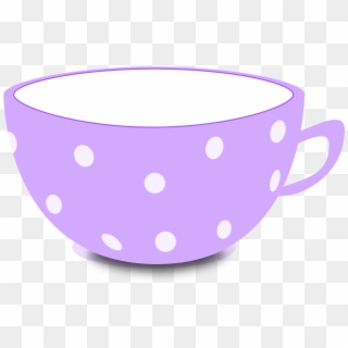 Cup Purple Tea - Cute Tea Cup Clipart - Png Download